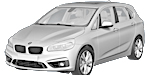 BMW F45 P06E3 Fault Code